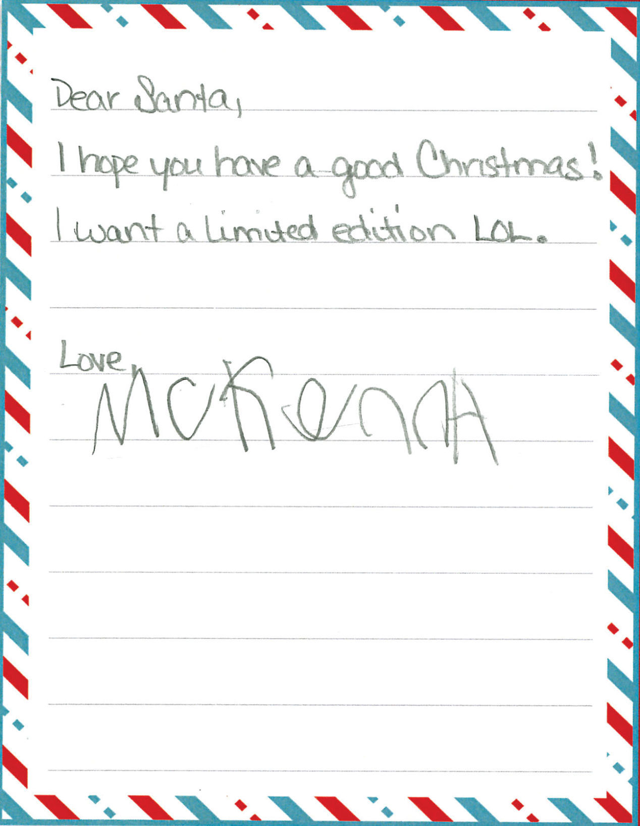 Letters to Santa